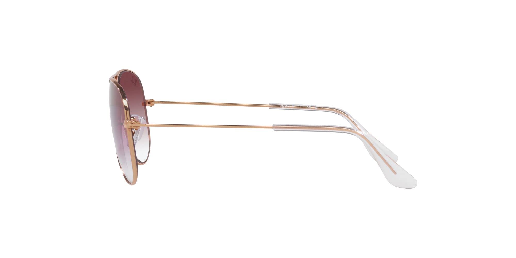Ray-Ban Gafas de sol estilo aviador de metal Rj9506s para niños
