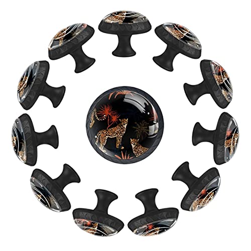Boutons de tiroir léopard africain pour relooker facilement une commode unie - 2