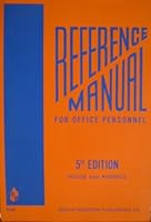 Reference Manual for Office Personnel B000EZ5T48 Book Cover