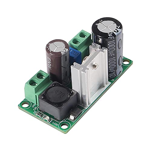 4PCS AC/DC zu DC Abwärtswandler AC 5-30V DC 5-48V 24V 36V 48V zu DC 2,5-35V 12V Spannungsreglerplatine 2A Einstellbares Volt Netzteilmodul