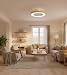 Imagen de BEL AIR HOME Ventilador Plafón CATHAY Motor DC Blanco Madera