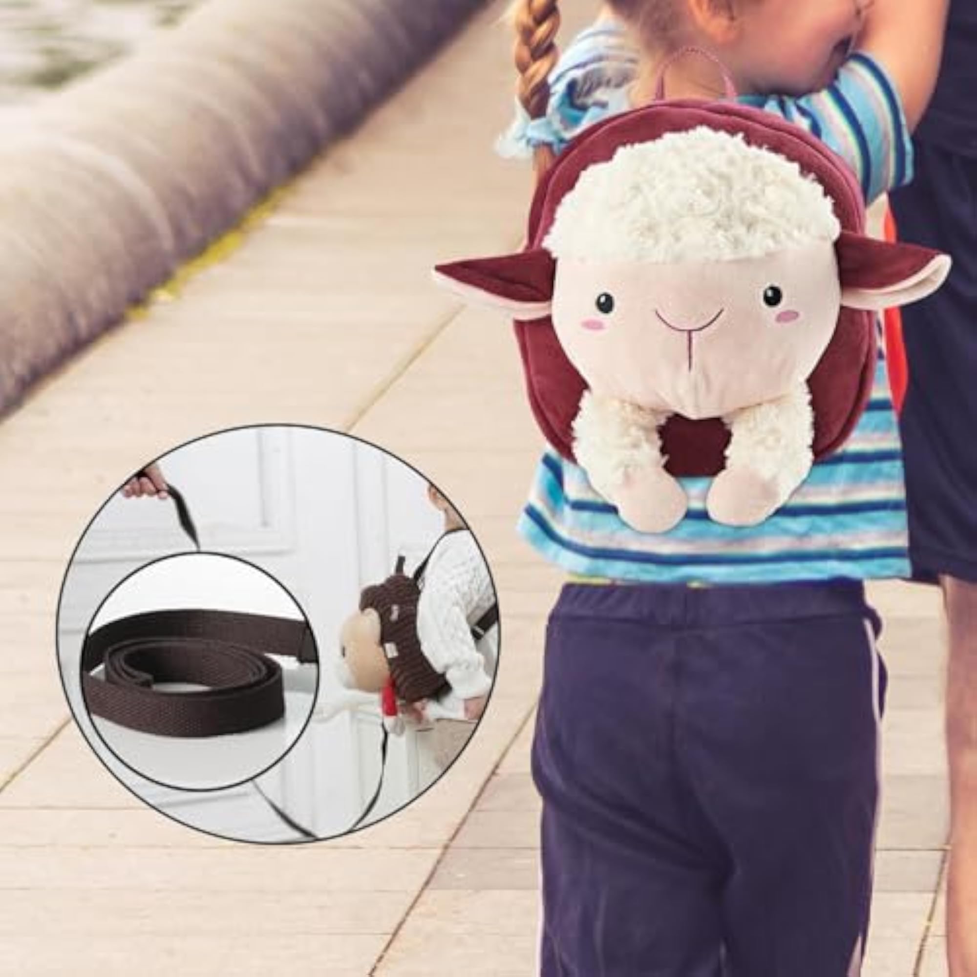 Kids Anti Lost Backpack for Preschool Daily Use
