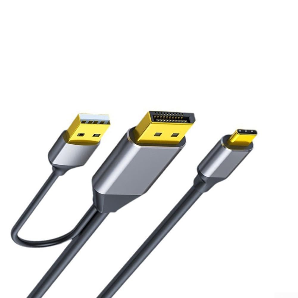 per dp a USB C cavo 2m 4K 60Hz Touch Support per dp su