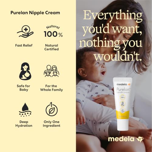 Image of Medela Sore Nipple Kit | Purelan Lanolin Cream & Hydrogel Pads | 2Ct (Pack of 12)