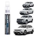 COSLAKE Car Touch Up Paint(Pure White(LC9A/0Q)) for Volkswagen, Car Paint Scratch Repair Kit, Quick & Easy Solution to Repair, 2 in 1 Scratch Remover Pen with 2PCS Disposable Micro Applicators