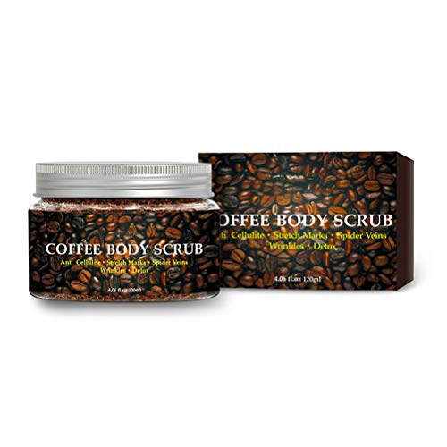 Preisvergleich Produktbild Kikier Coffee Body Scrub, Anti-Cellulite-Peeling abgestorbene Haut, feuchtigkeitsspendendes Peeling, feuchtigkeitsspendendes Kaffeepeeling