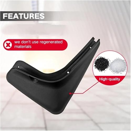 Guardabarros para Volvo XC60 2018-2022 delanteros y traseros con ajuste exacto 3