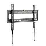 Xantron® STRONGLINE-42 Support Mural TV Fixe 37-75 Pouces / Support Mural VESA 200x200 à 600x400 Max. 50kg / Support Mural TV Extra Plat - matériel de Montage Inclus