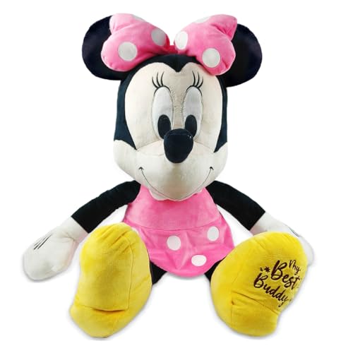 Disney Minnie Mouse Soft Toy 16 Inches Plush Lovable Huggable Stuffed Animal for Kids Officially Licensed Kids Toys for Ages 2+ (B0CPBFS2F8) Amazon Price History, Amazon Price Tracker