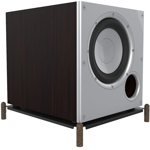 Wooden Stand for Polk Audio PSW10 10" Powered Subwoofer,Improve The Quality of The Sound and Increase The Distance from The Ground. (14''W×16.13‘’D)