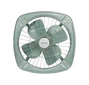 Havells Ventil Air DB 300mm Exhaust Fan| Cut Out Size: 12.8| Watt: 70| RPM: 1400| Air Delivery: 1770| Suitable for Kitchen, Bathroom, and Office| Warranty: 2 Years (Grey)