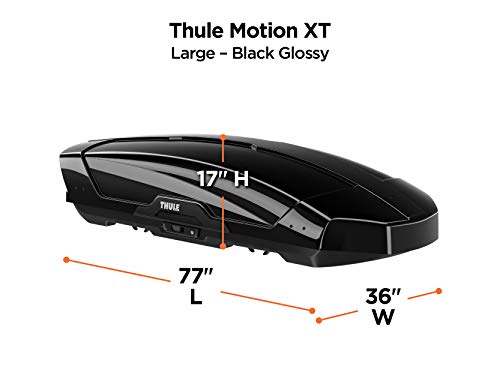 Thule Motion Xt Rooftop Cargo Carrier , Black #TOP4