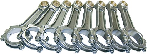 Eagle Specialty Products SIR6385B 6.385" 5140 Forged I-Beam Connecting Rod Set for Big Block Chevy