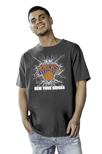 Camiseta NBA Ringspun Electric Black ideal para tus looks urbanos y días de partido