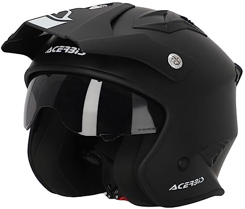 ACERBIS CASCO JET ARIA 2206 NERO 2 L