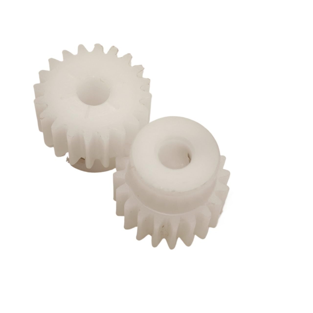Cylindrical Drive 2pcs 0.5 Module 46T Straight Teeth Gear 24mm Diameter 0.5M 46 Teeth Plastic Cylindrical Spur Gear with Step Pinion Rack Machinery(8mm bore)