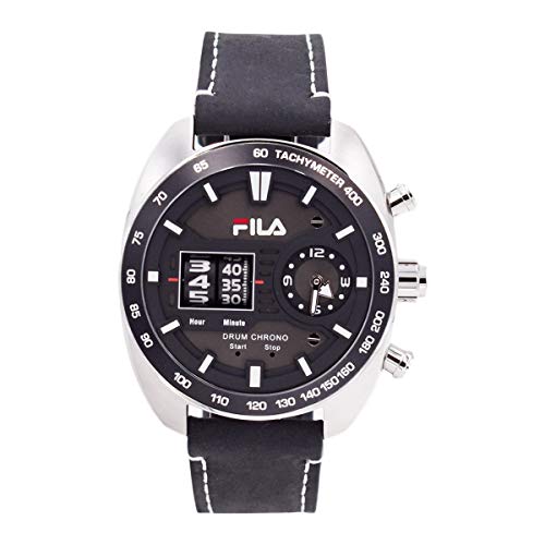 Montre homme Fila Drum Roller 38-846 finitions soignées et cuir premium