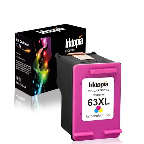 Amazon.co.jp: inktopia Remanufactured for HP 63 X Lインク