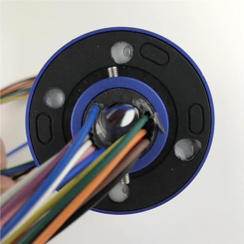 Anillo colector de 6 vías que elimina enredos de cables en sistemas de giro 4