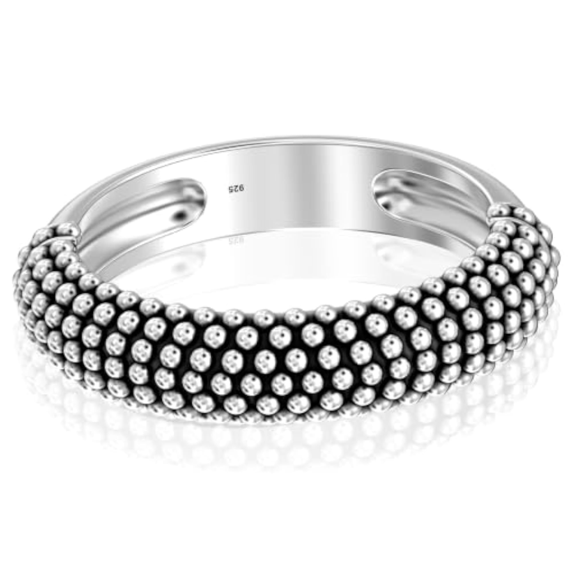 Women's 925 Sterling Silver CZ Box Link Tennis Bracelet
