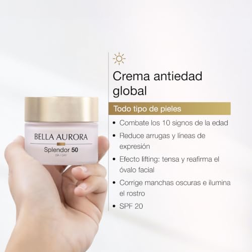 Miniatura 3 de BELLA AURORA Splendor 50 Crema Antiedad Global Día SPF20 50 ml
