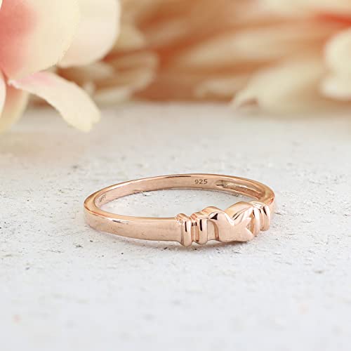 AFFY 14K Gold Over Sterling Silver Dove Bird Christian Love Hope Promise Ring4