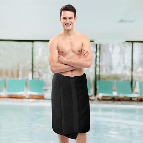 Image of Utopia Towels 6 Pack Medium Bath Towel Set, 24 by 48 Inches, 500 GSM 100% Ring Spun Cotton, Lightweight and Highly Absorbent Quick Drying Premium Towels for Hotel, Spa and Bathroom, Black