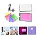 DOITOOL 1set RGB Led Fill Light for Smartphones with Clip Holder Rechargeable Camera Light for Video Calls Photography and Streaming Versatile Color Temperature Options for All