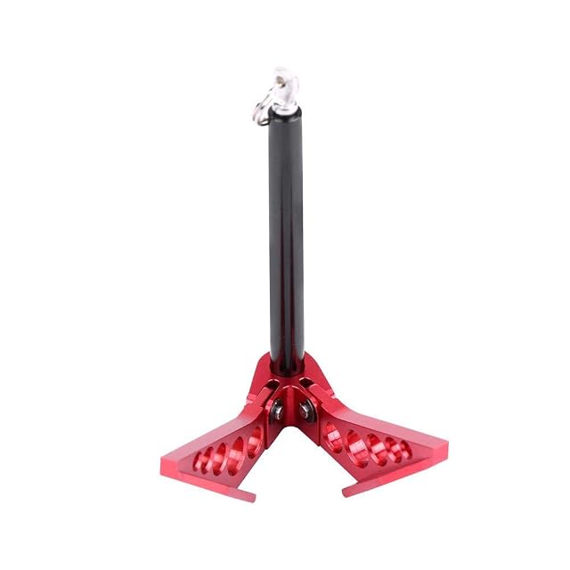 Foto 8 de 8 de Ancla de Cabrestante Plegable de Metal, Ancla para Winch RC para Crawler 1:10