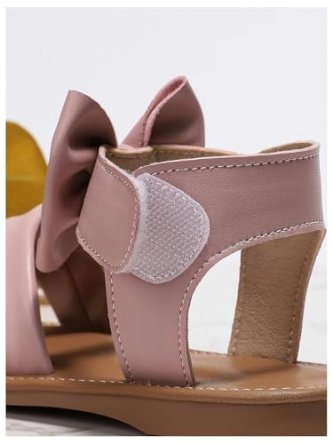 Verdusa Girl's Bow Crisscross Sandals Open Toe Summer Shoes with Back Strap4