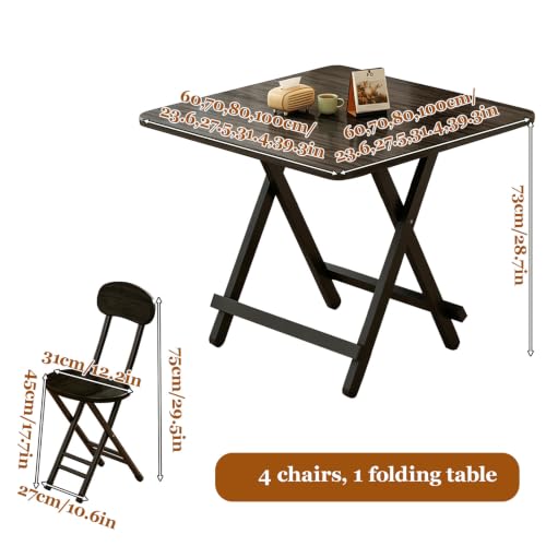 Table Pliable Intérieur pour Aménager un Petit Balcon Sans Encombrer l'Espace