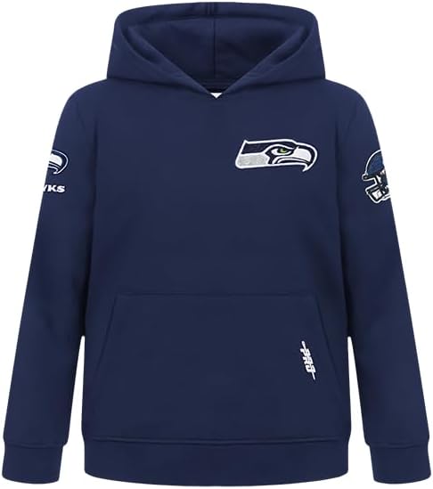 Pro Standard Toddler NFL Seattle Seahawks Classic Chenille Pull Over Hoodie