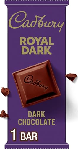 Image of Cadbury, Dark Chocolate Candy Bar, 3.5 Ounce, 14 Count