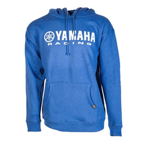 Factory Effex YAM RACE PULLOVER HOODIE BLUE LG