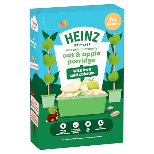 HEINZ Baby Food Oat and Apple Porridge 125g