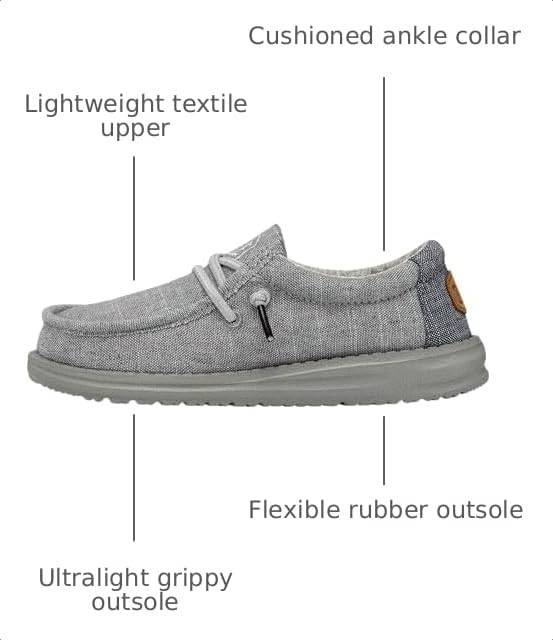 Image of HEYDUDE Unisex-Child Wally Basic Kids