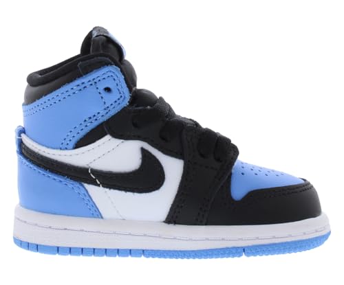 Nike Toddler Air Jordan 1 Retro High OG UNC Toe 2023 TD University Blue FD1413 400 - Size 5c3