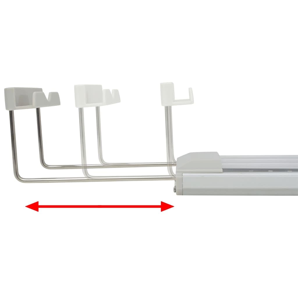 Aquarium-Beleuchtung LED Lampe 50-60 cm Aluminium IP67 wasserdicht dimmbar mit blauem und weißem Licht für Pflanzenwachstum Süßwasser Meerwasser Becken Aquascaping