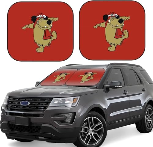 チキチキマシン猛レース ケンケン (5) 車用サンシェード サンバイザー 日よけ 紫外線対策 カーサンシェード 四季兼用 車用品 折畳み 便利 遮光 断熱 吸盤4個付
