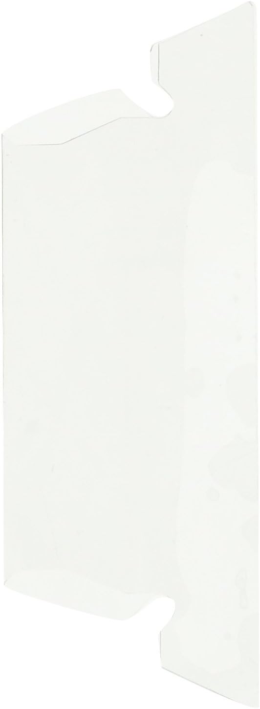 Business Source Plastic Clear Tabs (Pack of 25)