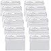Badge Holder ID Card Holders Waterproof Horizontal Name Tags Punched Zipper Resealable Clear Plastic Labels Credit Cards Holder