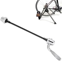 197mm Stahl Schnellspanner Fahrrad, Anti Rost Fahrrad Schnellspanner Achse, Stabiler Schnellspanner Rollentrainer, Extra Langer Schnellspanner für Mountainbike & Indoor Cycling Trainer