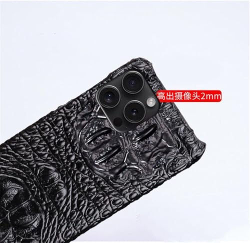 Coque rigide Samsung S24 cuir véritable marron 3D - 7