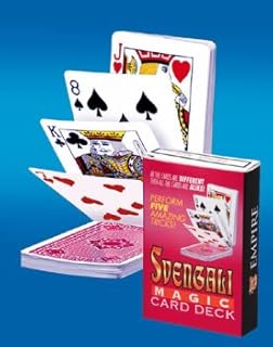 Loftus Empire Svengali Deck of Magic Cards - Bridge Size BT-0101, Multicolor