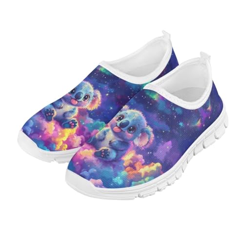 Kids Boys Animal Running Shoes Fashionable Slip On Sneaker Casual Shoe