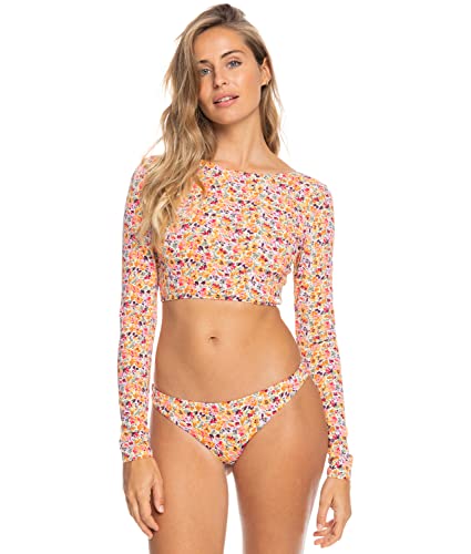 Lycra Crop Roxy Printed Beach Classics pour vos journées ensoleillées