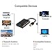 CableCreation USB 3.0 to HDMI Adapter with DisplayLink, USB External Display Graphics Adapter Compatible with Windows 11,10 and macOS, Black