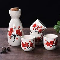 徳利　ぐい呑み　1セット Amazon.co.jp: 徳利 酒器 セット 5個セット 徳利1個 お猪口4個