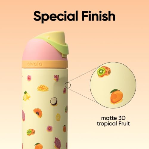 Image of Owala FreeSip Stainless Steel Water Bottle 24 oz Just Ripe (Fruit)