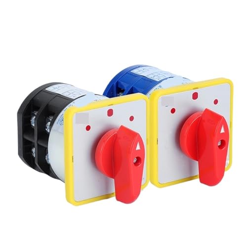 Commutateur à came LW5-25A inverseur triphasé à 12 bornes pour circuit électrique